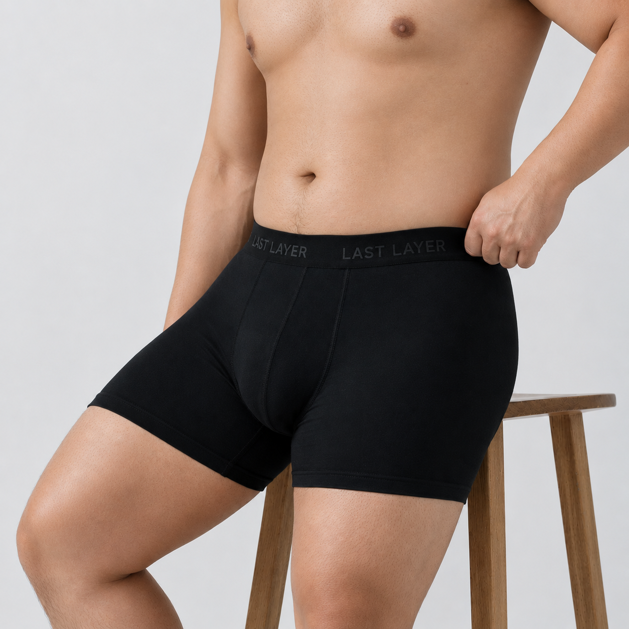 Trunks (Black) - Men's Underwear